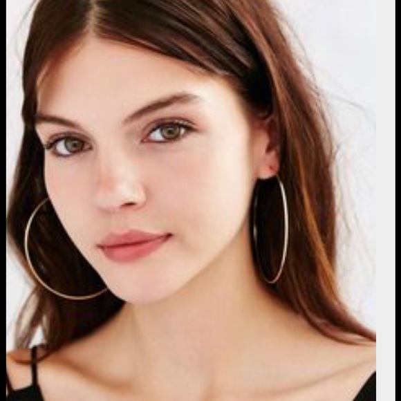 - New Rhinestone Hoops - Picture 3 of 3